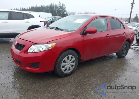 2010 Toyota Corolla Le z USA, uszkodzony, nr VIN JTDBU4EE7AJ076321